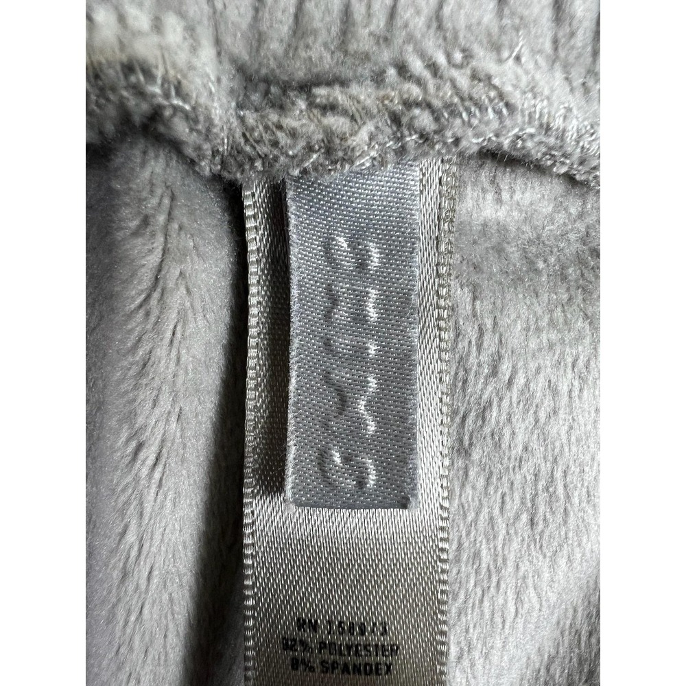 SKIMS Jogger‎ Pants Womens Large Gray Velour Elastic Waist Zip Pockets Soft - Picture 3 of 10